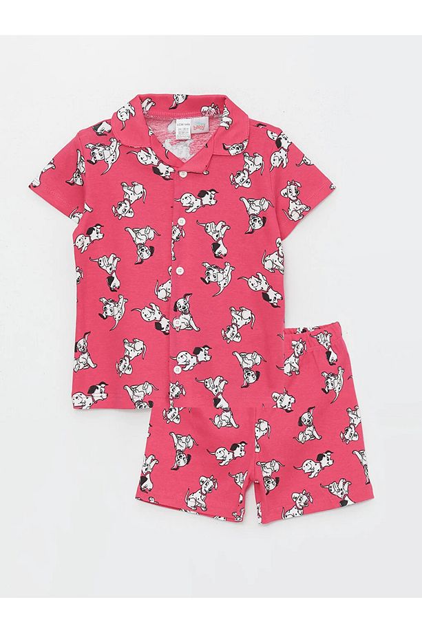 Kız Bebek Şortlu Pijama Takımı - 1