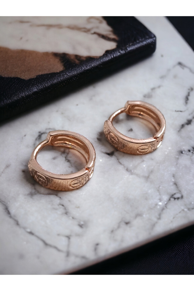 Mini  Rose  Küpe - 1