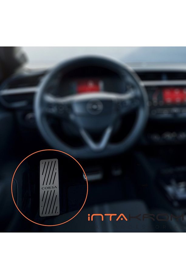 Opel Corsa Krom Ayak Dinlendirme Pedalı 2022 ve Üzeri - 2