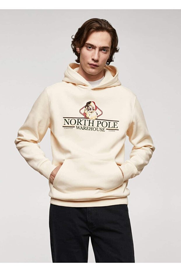 Pullover mit Samtdetail und Muster - 1