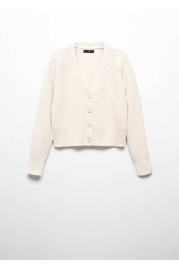 Omuz Detaylı Hırka - 3