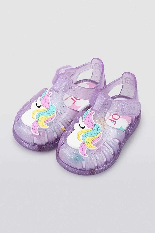 Tobby Gloss Unicornio Çocuk Sandalet Ayakkabı S10309-212malva G. - 1