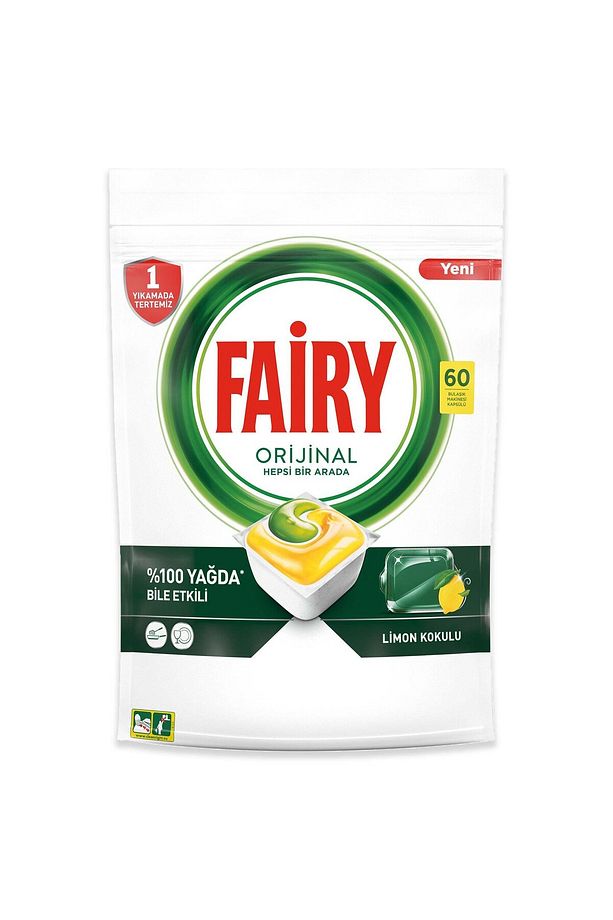 Hepsi Bir Arada Bulaşık Makinesi Deterjanı Kapsülü/tableti 60 Yıkama Limon Kokulu 810 G - 2