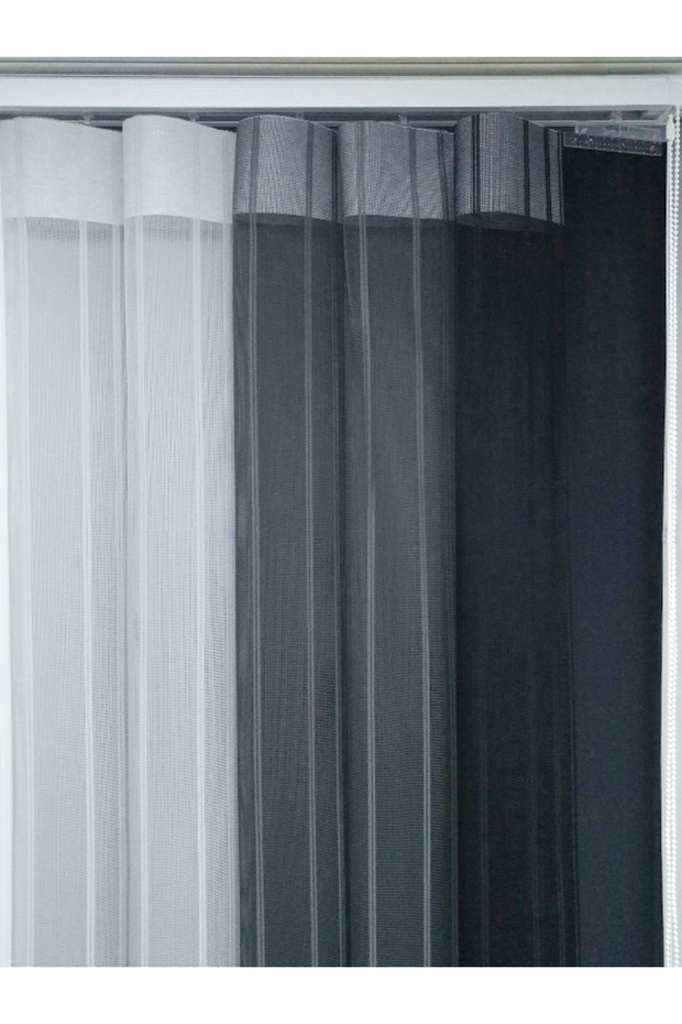 Akıllı Perde Serisi Lens perde Dikey Tül Perde - 2