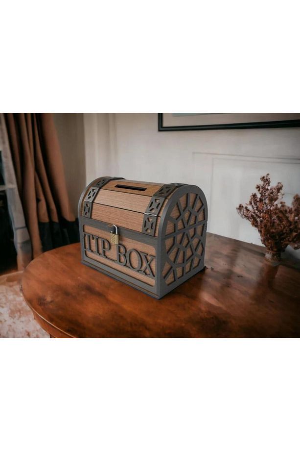 Klitli Tip Box Bahşiş Kutusu Ve Kumbara Sandık Tipi Tipbox - 4