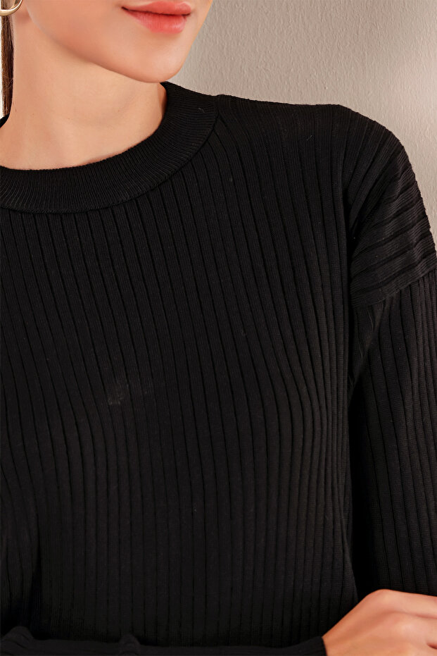 15826 Fitilli İkili Takım - Siyah - 2