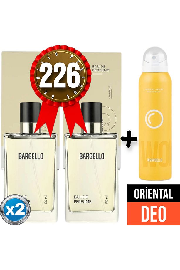 Parfüm 226x2 (2adet) Oriental 50 Ml Edp + Oriental Deodorant 150 Ml - 1