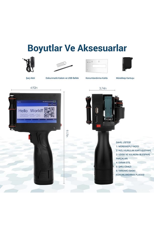 Tarih Yazma Makinesi Tarih Kodlama Basım Makinesi - 2