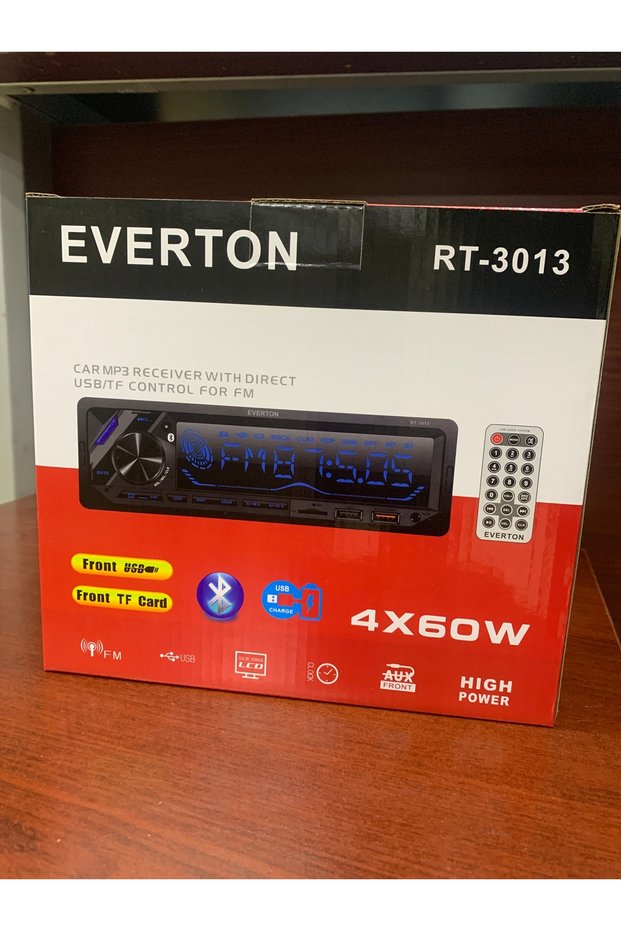 Everton rt-3013 oto teyip 4x60 Bluetooth lu