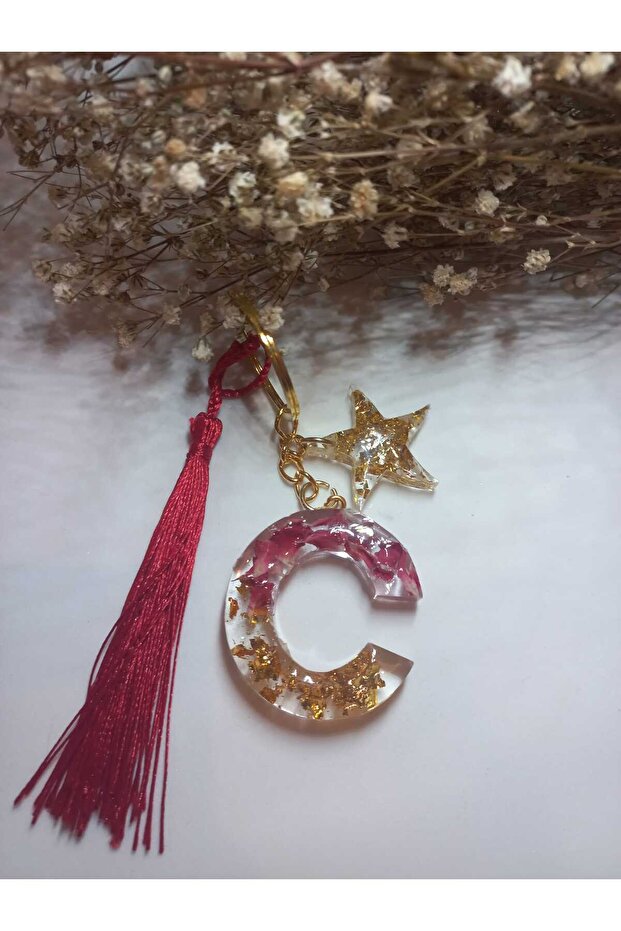 Handmade Epoxy Keychain - 1