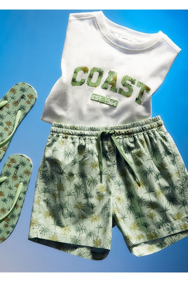 Flip-Flops mit Palmenmuster - 5