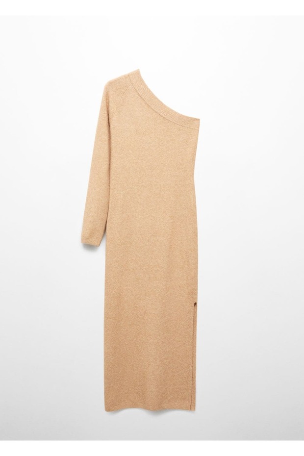 Triko asimetrik elbise - 3