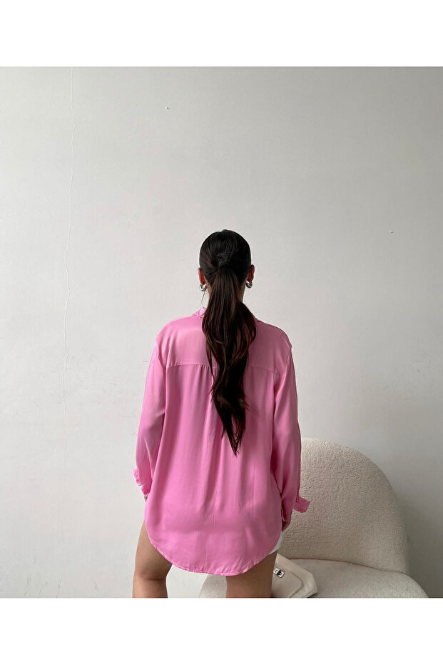 Basic Saten Gömlek - 3