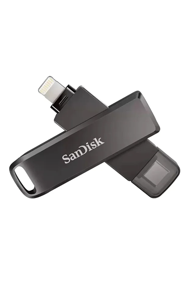 Phone Drive 128GB SDIX70N-128G-GG6NE Dual Lightning ve Type-C USB Bellek - 1