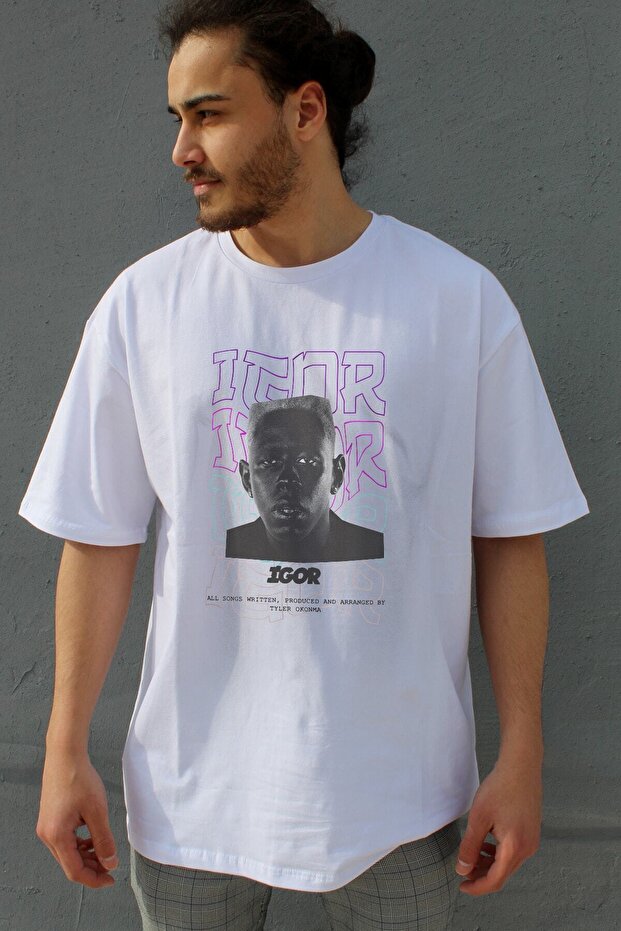 Travis Scott Igor Album Printed Unisex Oversized T-shirt