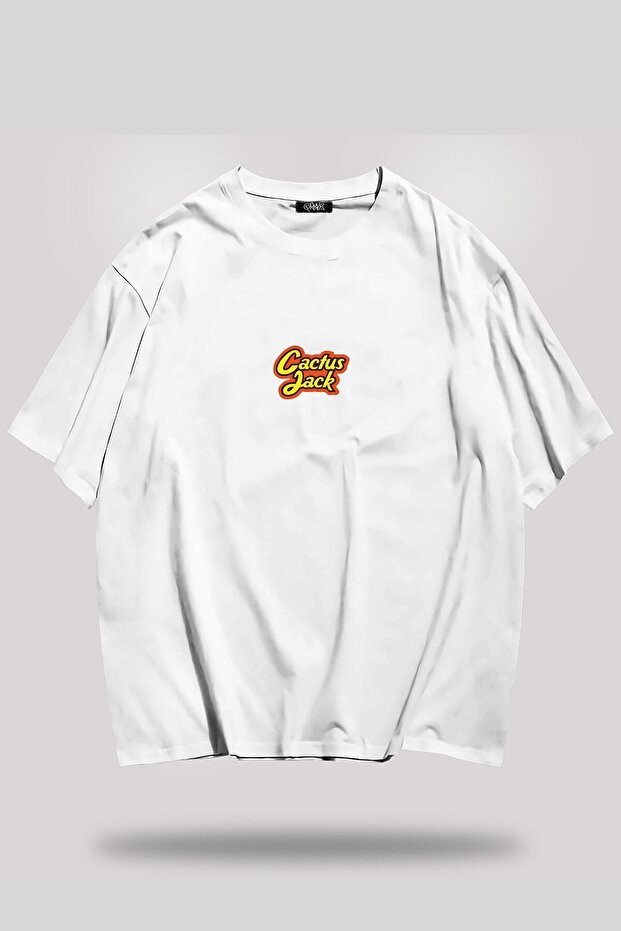 Cactus Jack Printed Unisex Oversize T-shirt