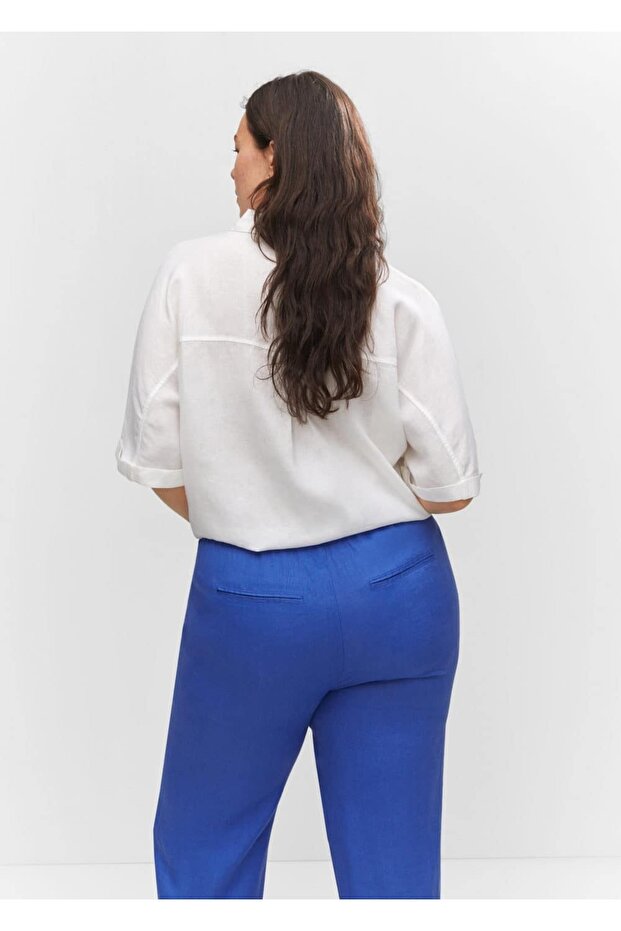 Keten Jogger Pantolon - 8