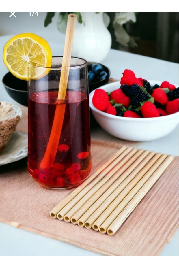 Bambu Pipet 12 Li Paket - 5