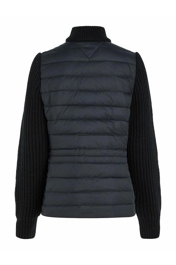 KNIT MIX DOWN JACKET - 4