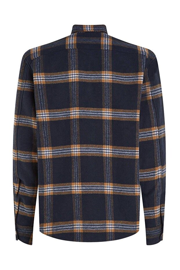 BRUSHED CHECK OVERSHIRT - 2