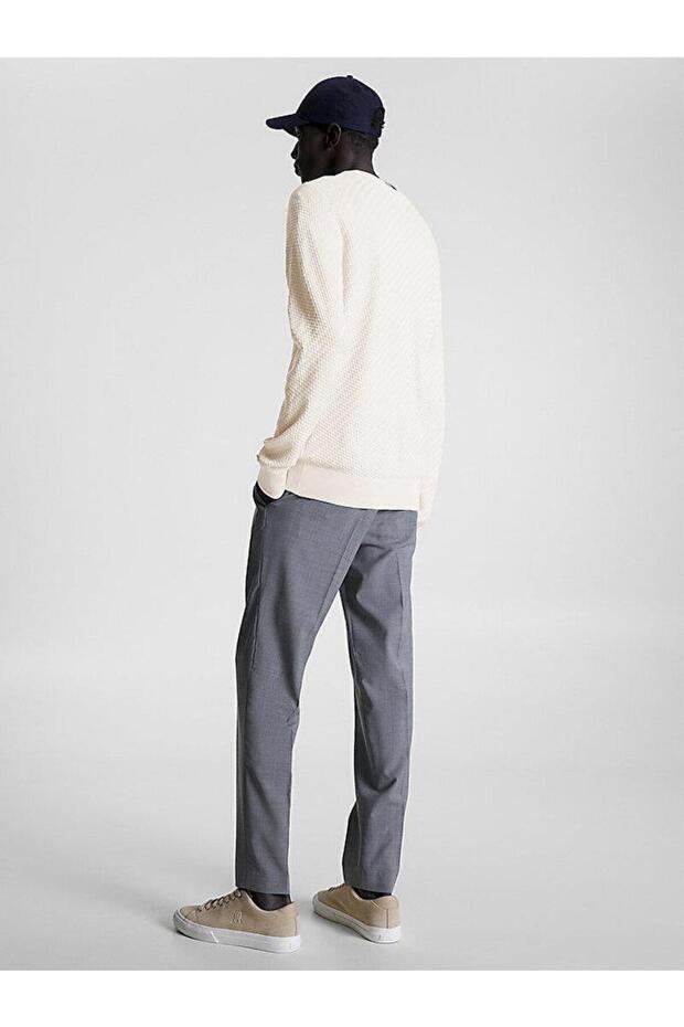 BASKETWEAVE STRUCTURED C NK - 3