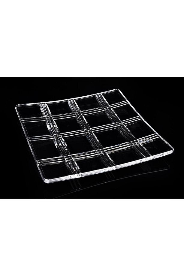 Kare 2li Cam Tabak 28x28x2cm - 2