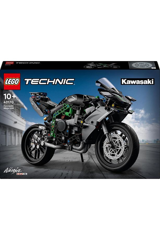 ® Technic Kawasaki Ninja H2R Motosiklet 42170 - 10+ Oyuncak Model Yapım Seti (643 Parça) - 4