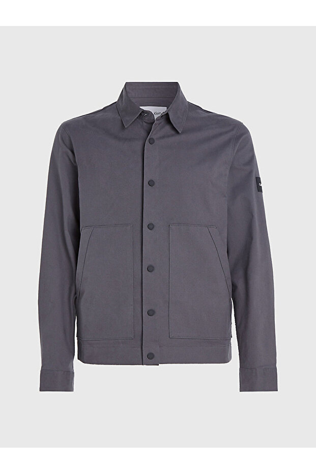 MODERN TWILL OVERSHIRT - 8