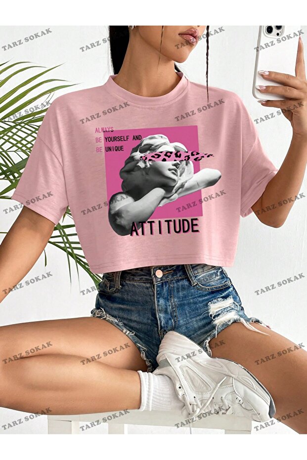 Crop CKOD-232913 منحوتة وشعار جرافيك قصير بدون أكتاف