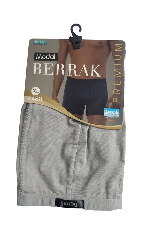 ÇAPA COLLECTİON 4488berrak boxer erkek düz renkli 3 lü - 5