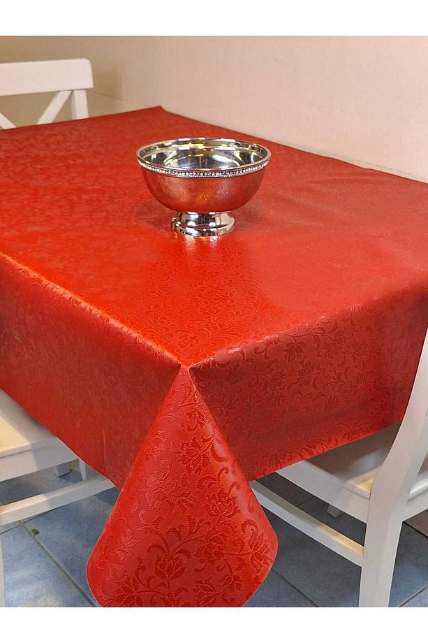 Elyaflı Pvc Muşamba - Desenli Silinebilir Masa Örtüsü - 5