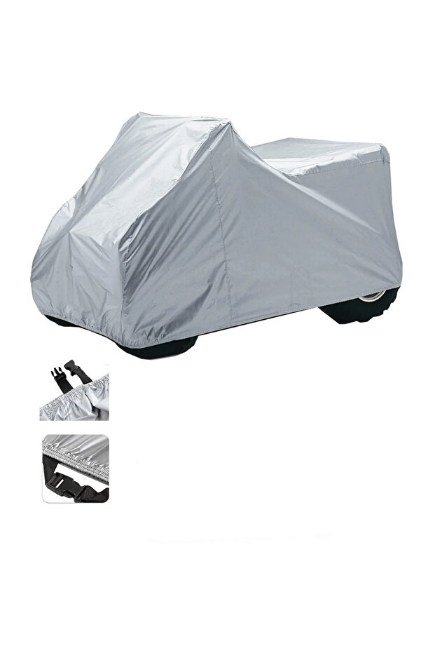 Rks Shade 420 Atv Tarpaulin Waterproof Luxury Quality - Gray