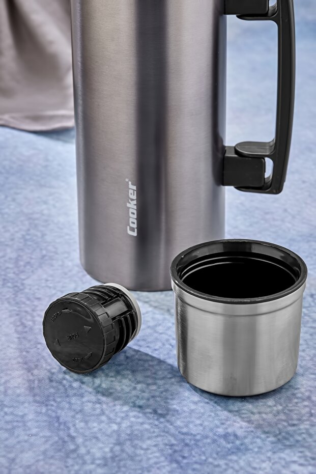 1.5 LT  KULPLU ÇELİK TERMOS - 6