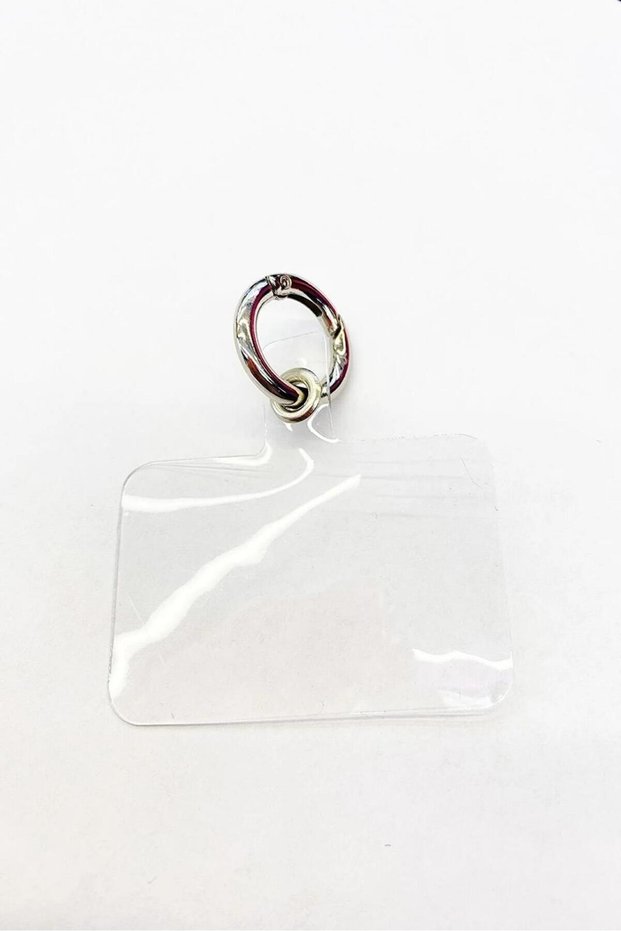 Spare Mobile Phone Strap Mount Stoned Phone Strap Mount + Ring 1 Piece