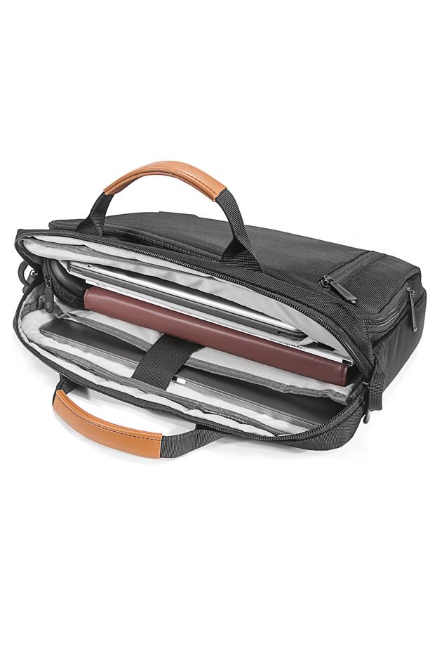 Defender/Navigator Serisi Su Geçirmez Siyah 15,6 İnç Notebook Çantası A50-E01D - A43E1D1 - 4