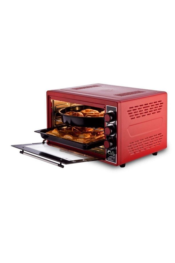 Dn 3907 Gurme Plus 45lt Fırın Kırmızı - 1