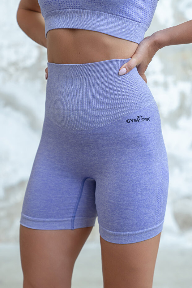 Push-up Detailed Recovery Melange Shorts