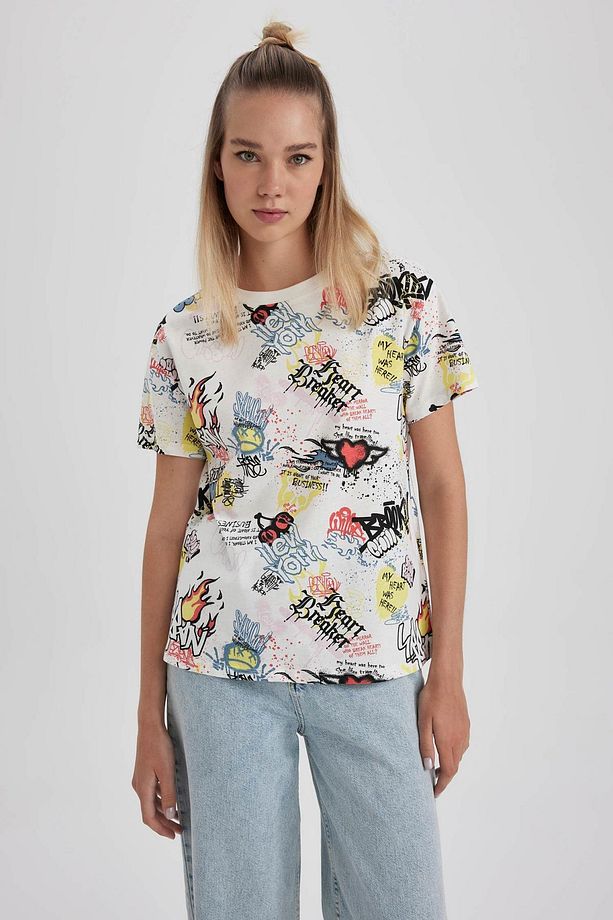 Coool Regular Fit Bisiklet Yaka Kısa Kollu 100 Pamuk Tişört X2379az23sp - 1