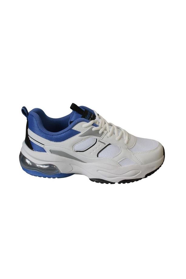 KİNETİX Ekek Beyaz X-Soft Yumuşak Havalı Taban Fileli Bağcıklı Sneaker Spor Ayakkabı - 2