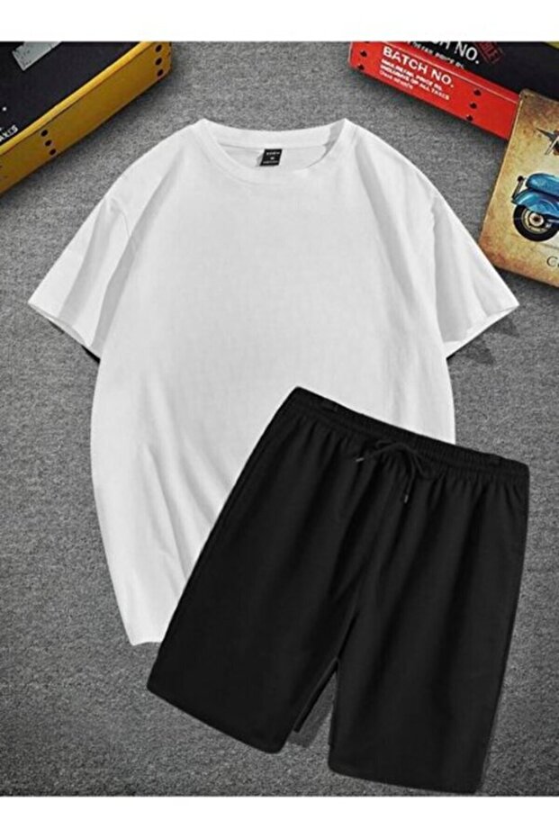 Unisex Oversize T-shirt Shorts Set