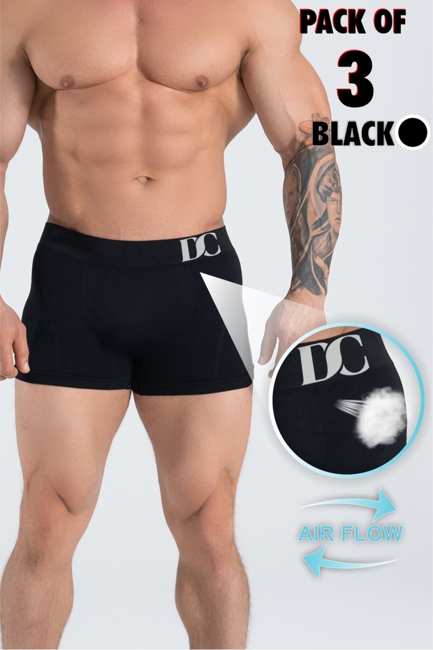 Erkek Boxer 3'lü Paket - 1