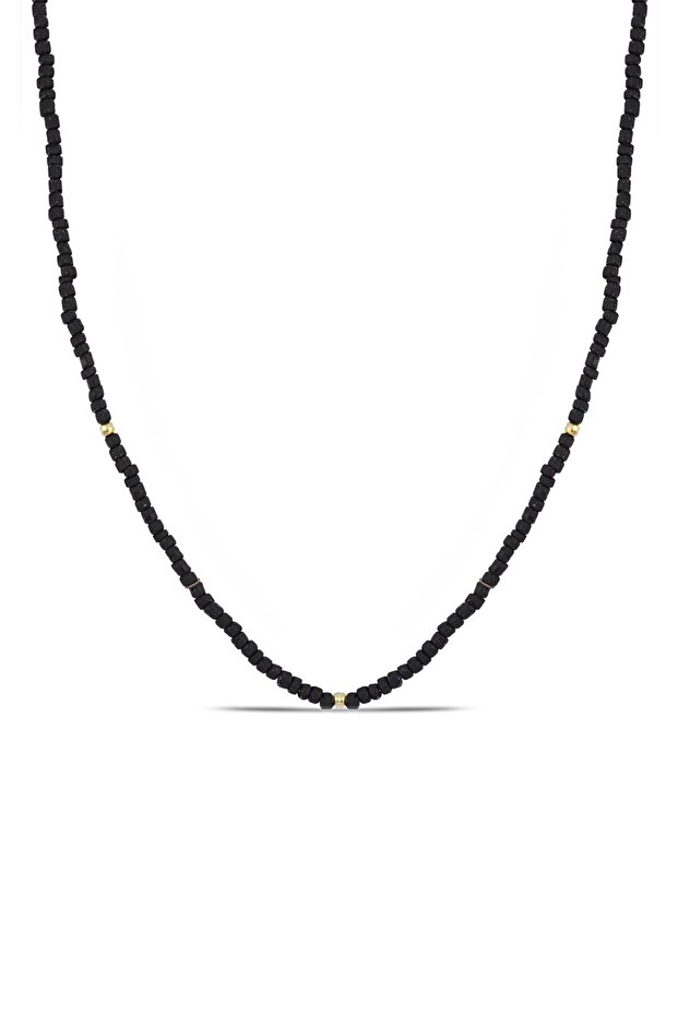 Onix Taşlı Dİzi Kolye - 3