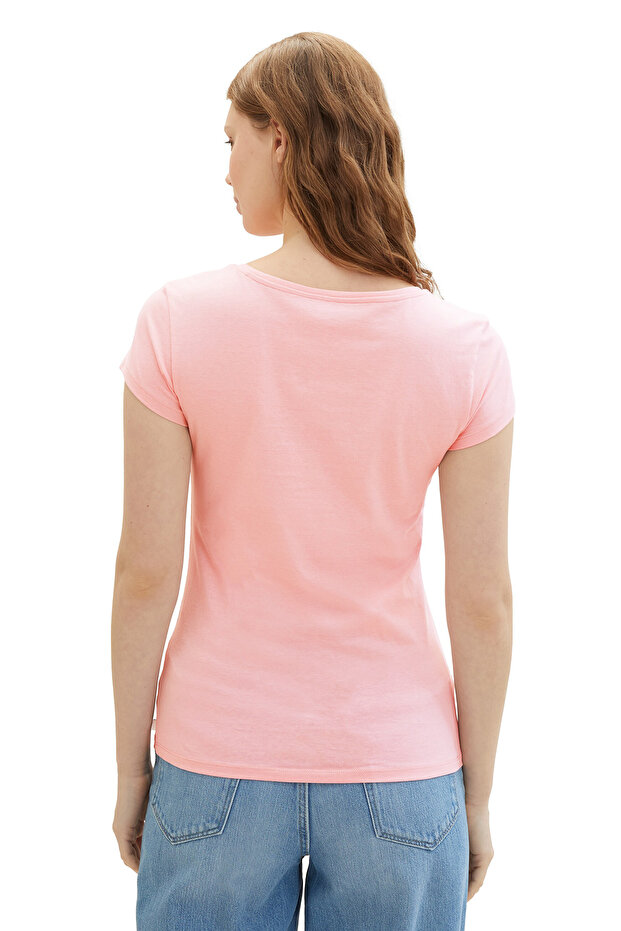 basic printed T-shirt - 3