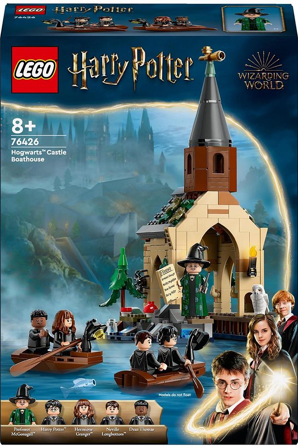 ® Harry Potter™ Hogwarts™ Şatosu Kayıkhanesi 76426 - 8+ Koleksiyonluk Oyuncak Seti (350 Pr) - 4