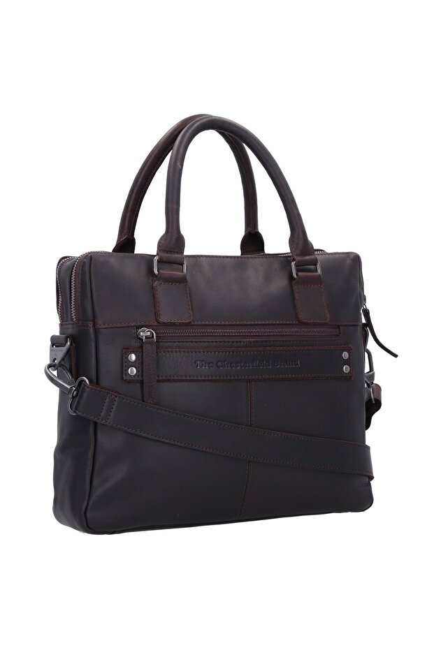 Tvárový počítač Santiago Aktentasche Leder 32 cm - 4