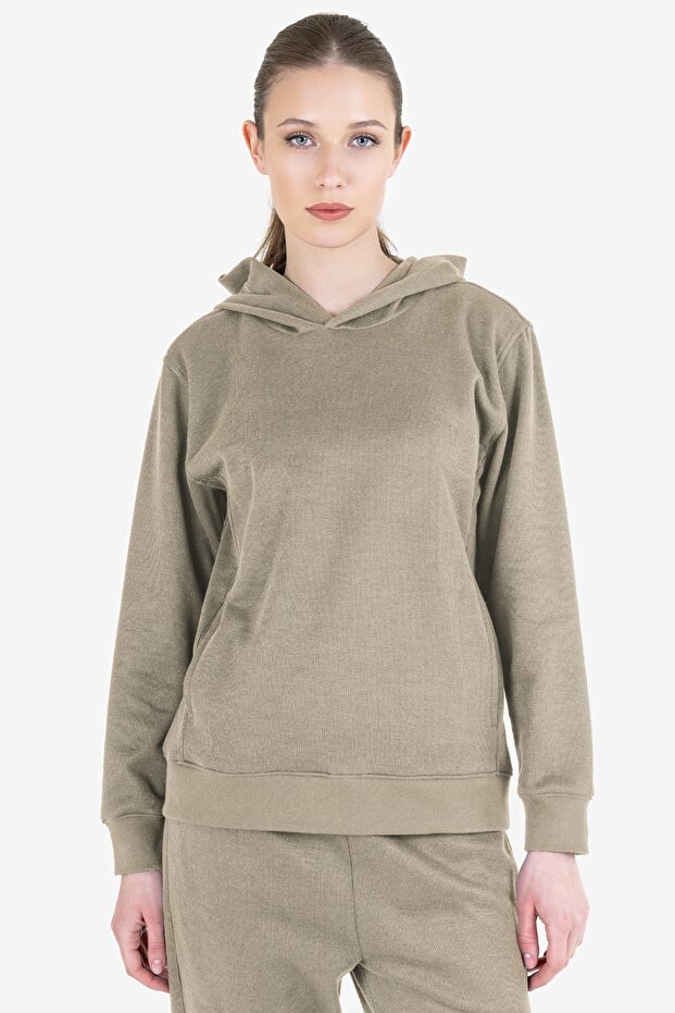 Women's Hooded Sweatshirt 23n-2218