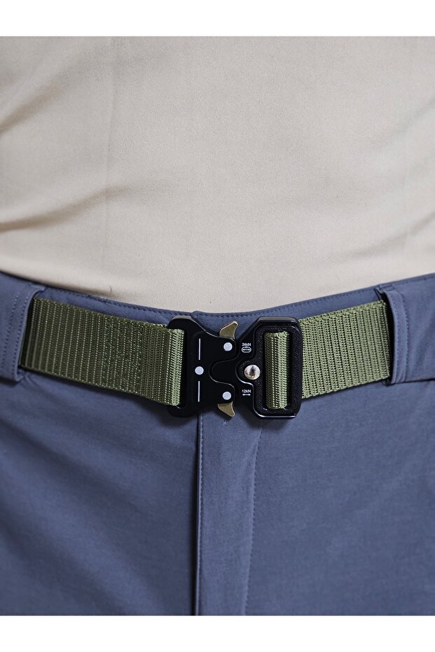 Khaki Green Butterfly Buckle Tactical Belt (Tactical Palaska)