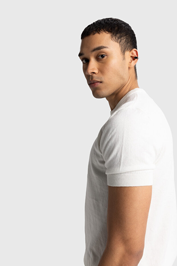 BASIC TRIKO T-SHIRT - 4