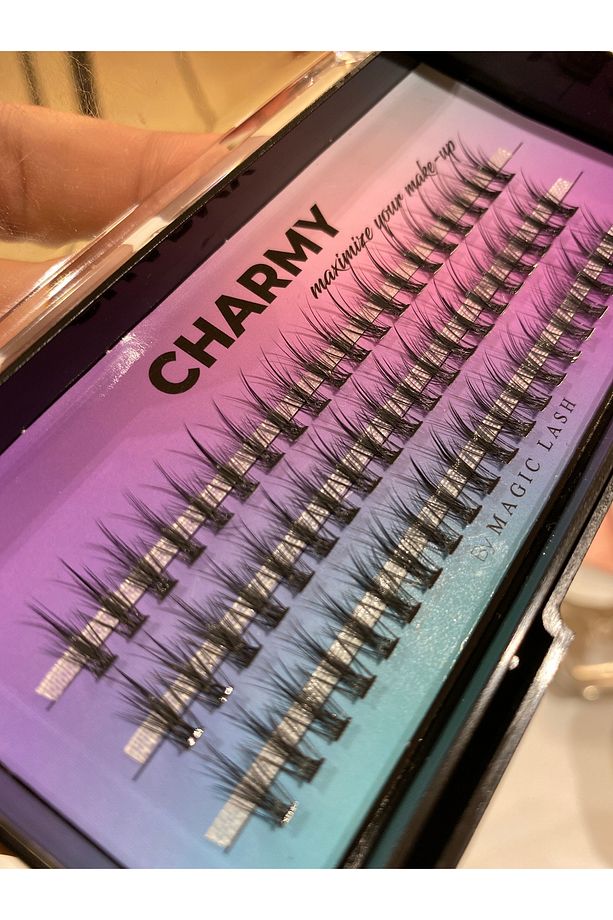 10mm Uzunluk 3d Ekspres Volume Ipek Kirpik Charmy - 3