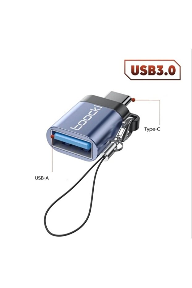 Toocki Type-c To Usb 3.0 Fast 5mbs Fast Converter Converter Adapter - 4
